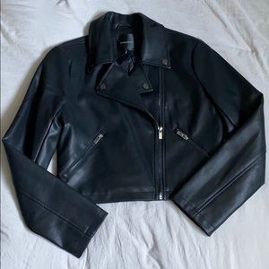 Dynamite Faux Leather Jacket